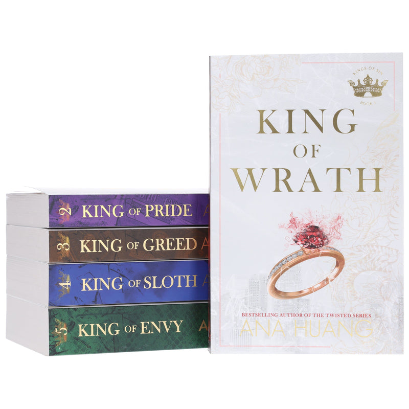 Kings of Sin Series By Ana Huang 5 Books Collection Set - Fiction - Paperback Fiction Hachette