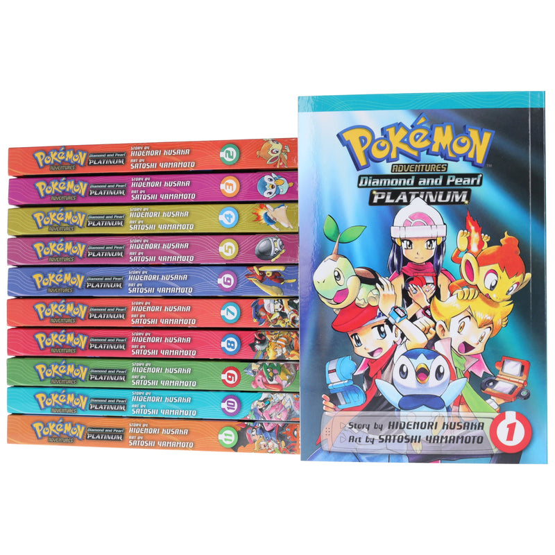 Pokemon Adventures Diamond & Pearl/Platinum Vol. 1-11 Box Set By Hidenori Kusaka - 7+ - Paperback B2D DEALS Viz Media, Subs. of Shogakukan Inc