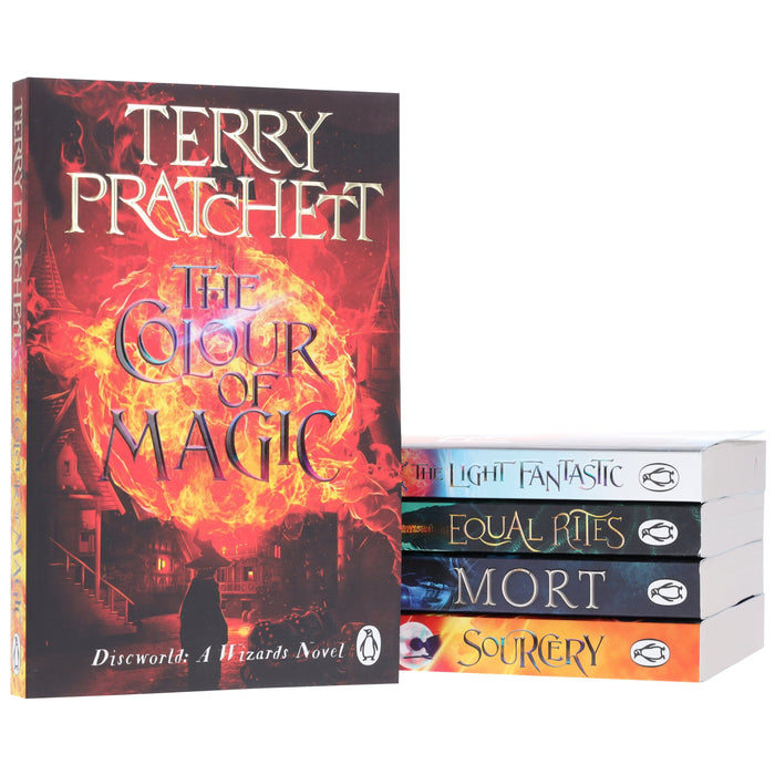 Discworld Series by Terry Pratchett: Book 1-5 Collection Set - Fiction - Paperback Fiction Penguin Random House