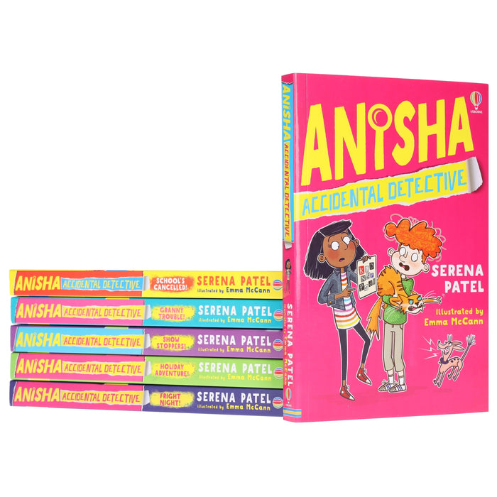 Anisha Accidental Detective Series By Serena Patel 6 Books Collection Set - Ages 7-11 - Paperback 7-9 Usborne Publishing Ltd