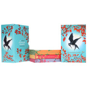 The Deluxe Hunger Games by Suzanne Collins 4 Books Collection Box Set Includes Hunger Games, Catching Fire, Mockingjay & Ballad of Songbirds and Snakes - Ages 13+ - Paperback Fiction Scholastic