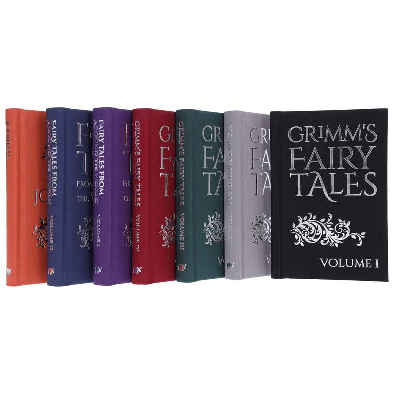 The Complete Grimm's Fairy Tales and Other Stories by Jacob & Wilhelm Grimm 7 Books Box Set - Fiction - Hardback Books2Door