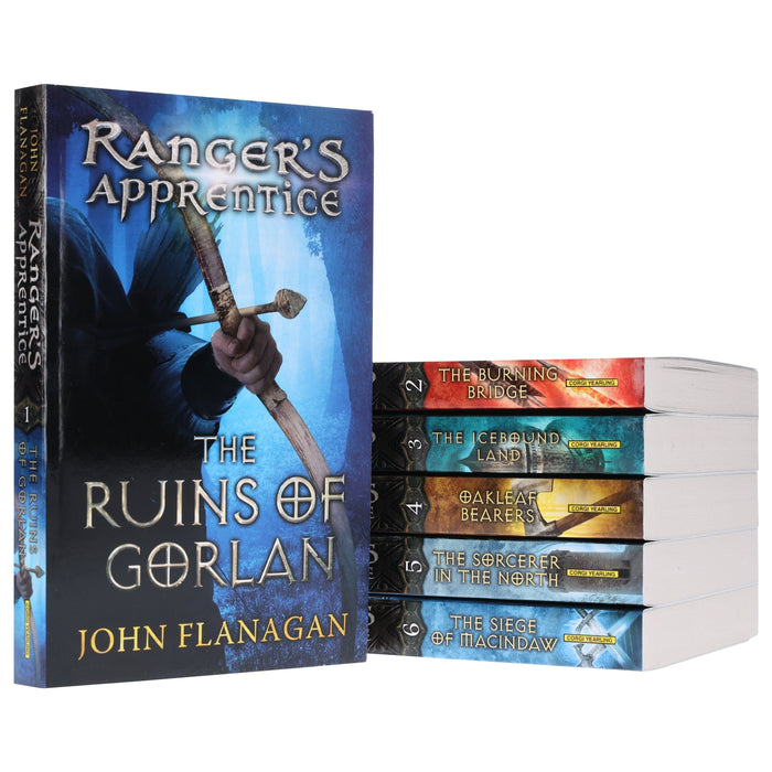 Rangers Apprentice Series (Book 1-6) By John Flanagan 6 Books Collection Set - Ages 9-11 - Paperback Young Adult Penguin Random House