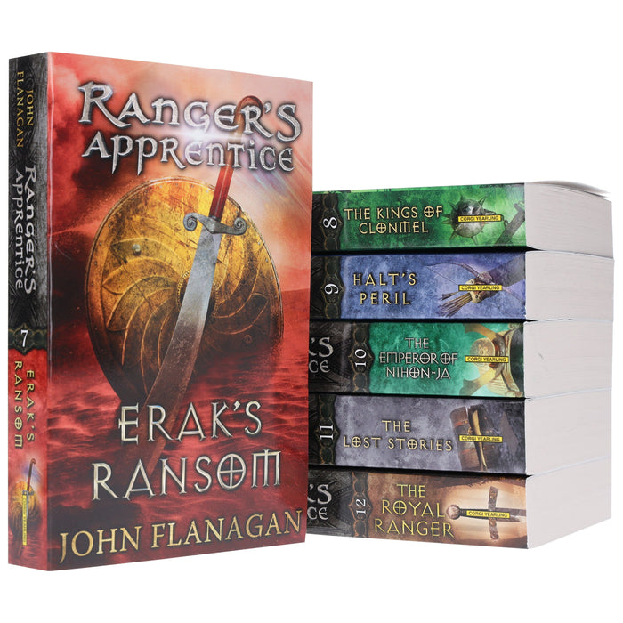Rangers Apprentice Series 2 (Book 7-12) By John Flanagan 6 Books Collection Set - Ages 9-12 - Paperback B2D DEALS Penguin Random House