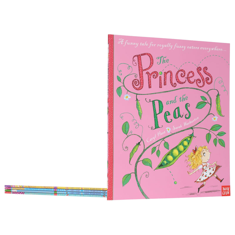 The Princess Series By Caryl Hart Illustrated 5 Books Collection Set - Ages 3-5 - Paperback 0-5 Nosy Crow Ltd