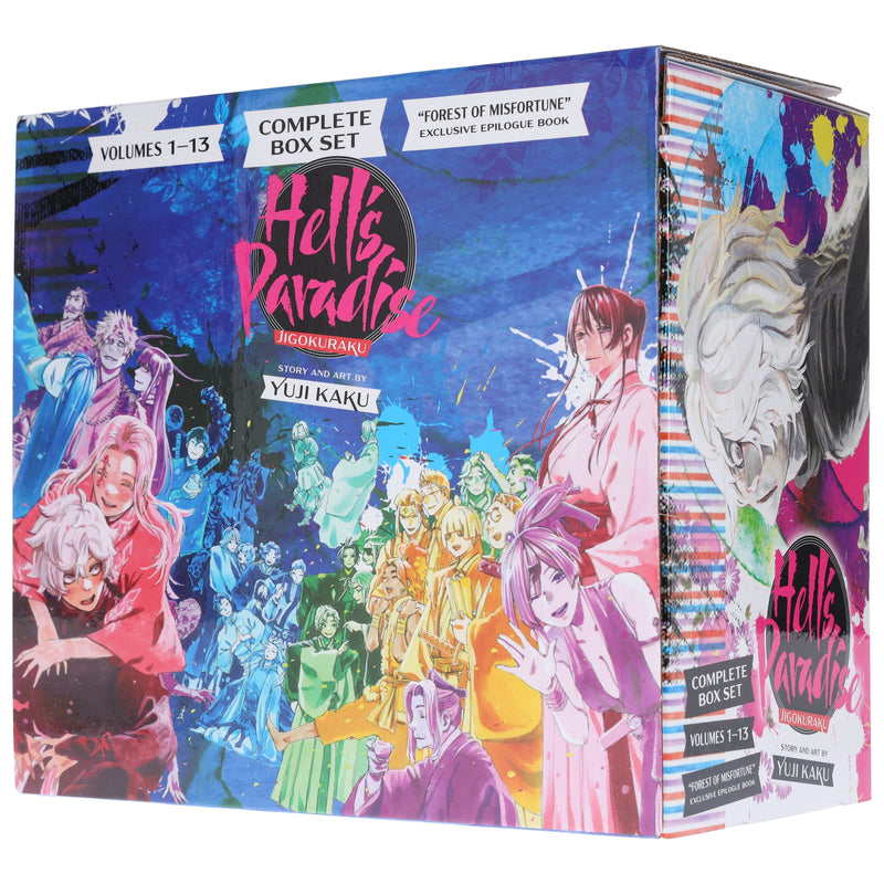 Hell's Paradise: Jigokuraku Volumes 1-13 Complete Collection Box Set by Yuji Kaku - Manga - Paperback Graphic Novels Viz Media, LLC