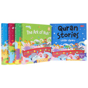Quran Stories Little Library (Vol. 1) By Saniyasnain Khan 4 Books Collection Box Set - Ages 0-5 - Board Book 0-5 Good Word Books