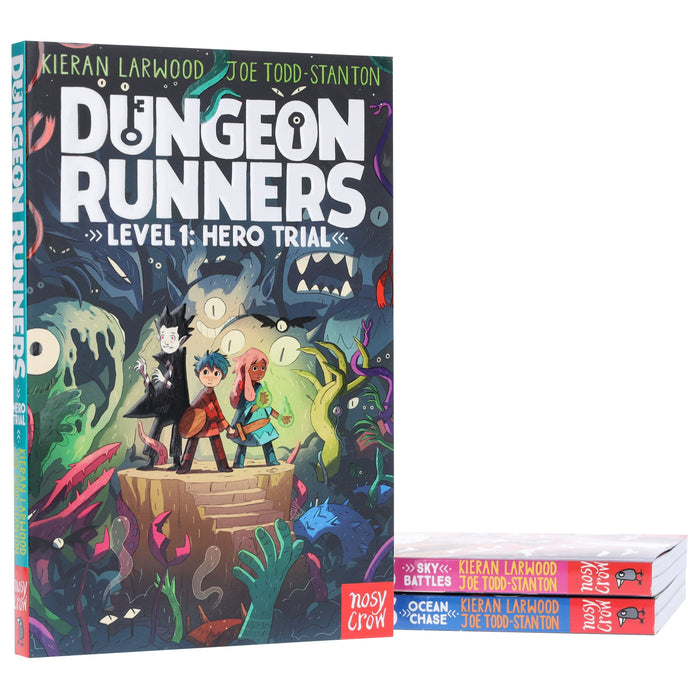 Dungeon Runners Series By Kieran Larwood: Illustrated 3 Books Collection Set - Ages 7-9 - Paperback 7-9 Nosy Crow Ltd