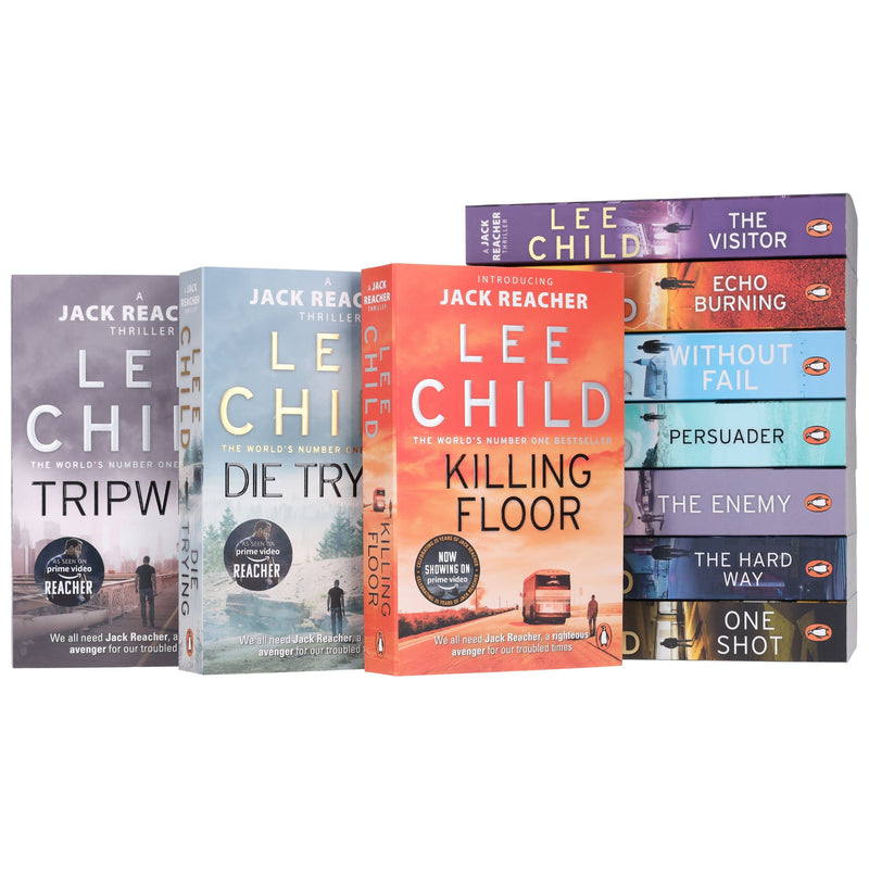 Jack Reacher by Lee Child (Books 1-10): 10 Books Collection Set - Fiction - Paperback Fiction Penguin