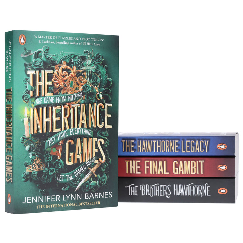 The Inheritance Games Series By Jennifer Lynn Barnes 4 Books Collection Set - Ages 12-17 - Paperback Fiction Penguin
