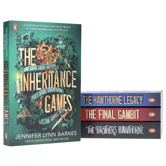 The Inheritance Games Series By Jennifer Lynn Barnes 4 Books Collection Set - Ages 12-17 - Paperback Fiction Penguin