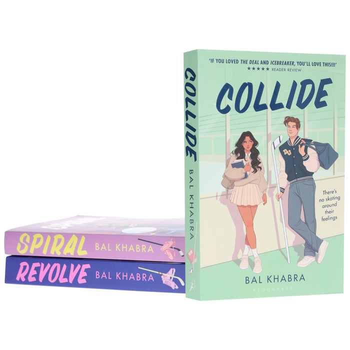 Off the Ice Series By Bal Khabra 3 Books Sprayed Edges Collection Set - Fiction - Paperback Fiction Bloomsbury Publishing
