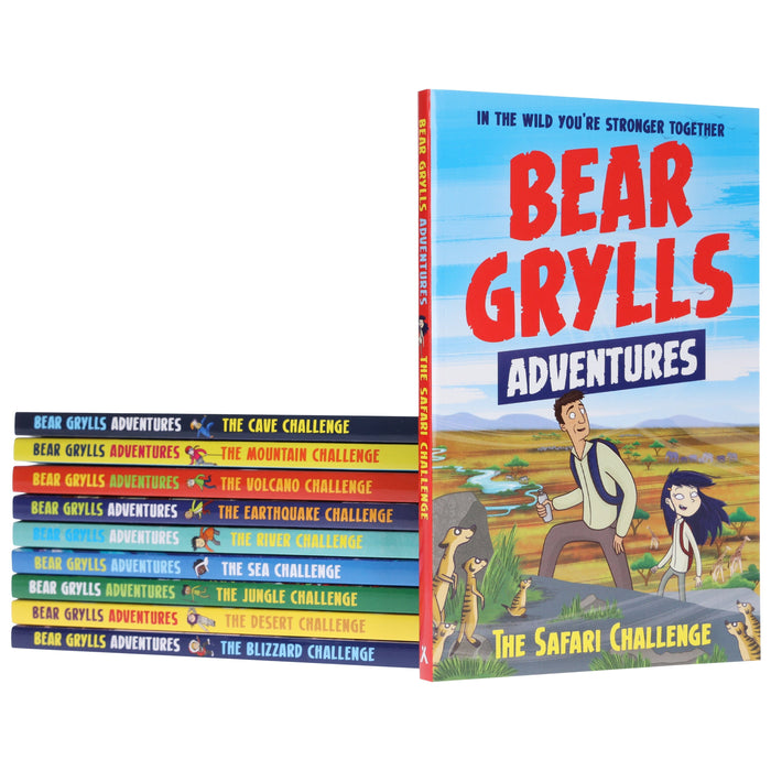 Bear Grylls Adventure Series 10 Books Collection Set - Ages 7-9 - Paperback 7-9 Bonnier Books Ltd