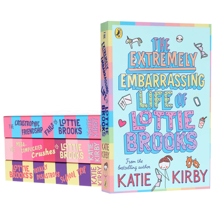 Lottie Brooks Series By Katie Kirby 4 Books Collection Set - Ages 9-12 - Paperback B2D DEALS Penguin Random House