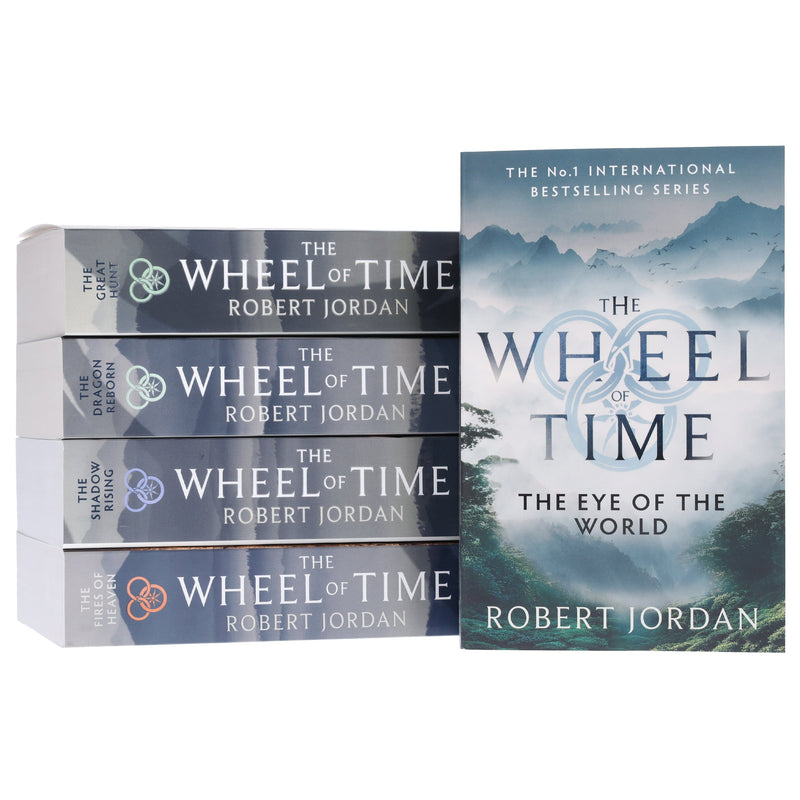 The Wheel of Time by Robert Jordan: Books 1-5 Collection Set - Fiction - Paperback Fiction Hachette