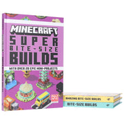 Minecraft Bite-Size Builds by Mojang AB 3 Books Collection Box Set - Ages 7+ - Hardback 7-9 HarperCollins Publishers