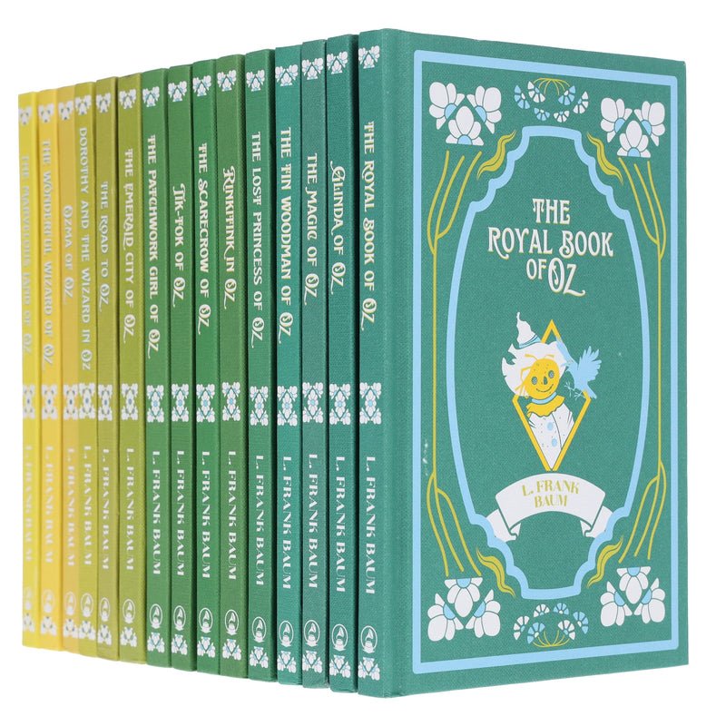 The Wizard of Oz: The Complete Collection by L. Frank Baum 15 Books Box Set - Ages 12+ - Hardback Young Adult Classic Editions