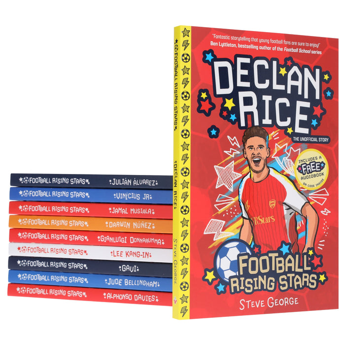 Football Rising Stars Series 2: by Harry Meredith & Steve George 10 Books Collection Box Set - Ages 7-9 - Paperback 7-9 Sweet Cherry Publishing