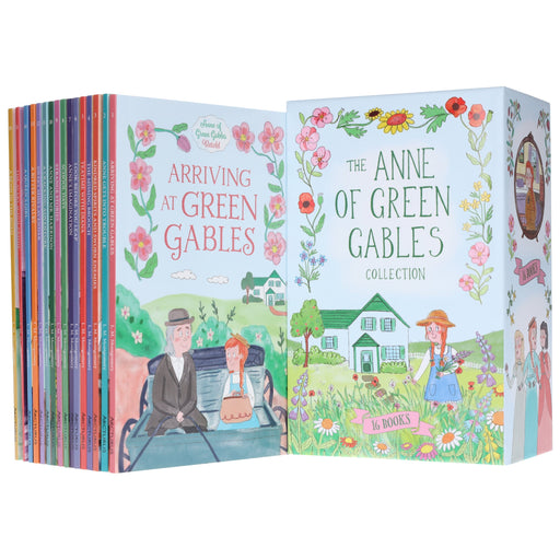 The Anne of Green Gables Collection by Samantha Newman Illustrated 16 Books Box Set - Ages 7-12 - Paperback 9-14 Arcturus Publishing Ltd