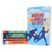 The Classic Jules Verne Collection 5 Books Box Set - Ages 14+ - Paperback Fiction Arcturus Publishing Ltd