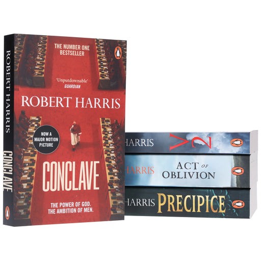 Robert Harris Collection (Conclave,V2, Act of Oblivion & Precipice) 4 Books Set - Fiction - Paperback Fiction Penguin Random House