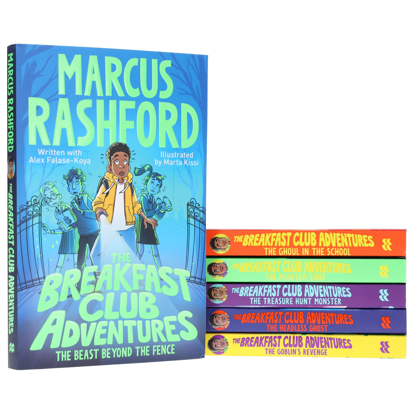 The Breakfast Club Adventures Series (Book 1-6) By Marcus Rashford Ill ...
