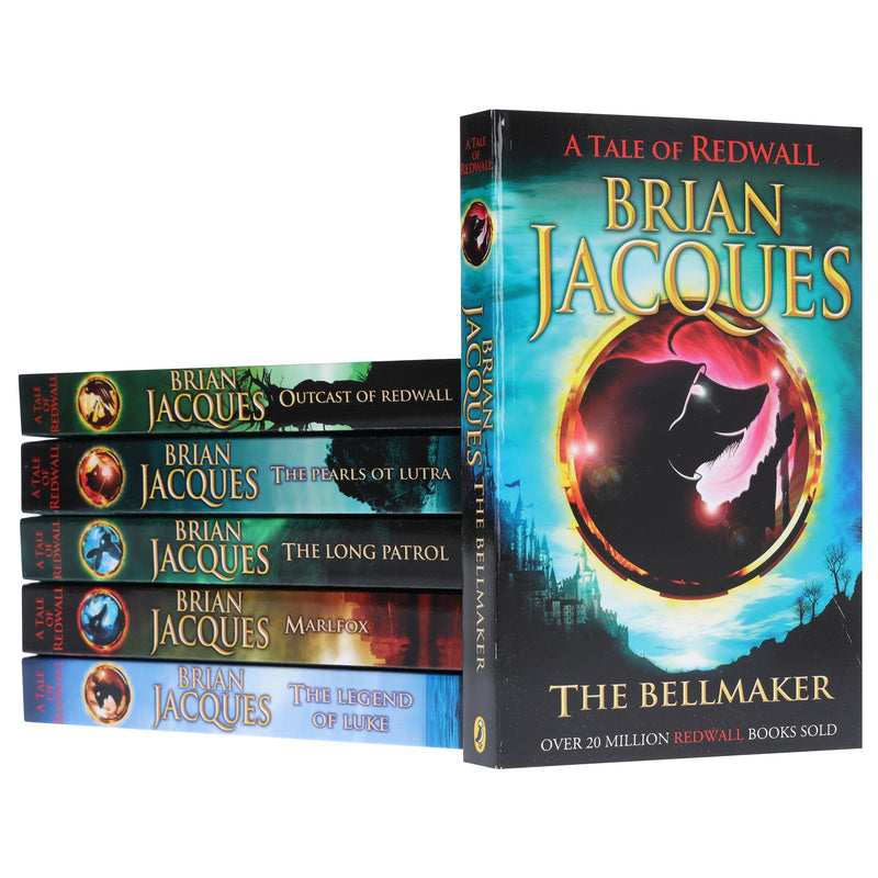 A Tale of Redwall Series (Book 7-12) by Brian Jacques 6 Books Collection Set - Ages 9+ - Paperback 9-14 Penguin Random House