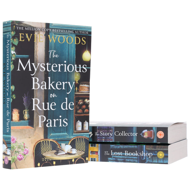 Evie Woods: The Mysterious Bakery on Rue de Paris, The Story Collector & The Lost Bookshop 3 Books Collection Set - Fiction - Paperback Fiction HarperCollins Publishers
