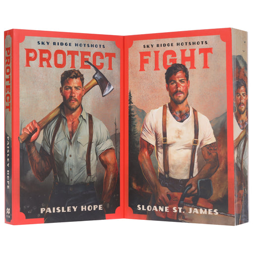 Sky Ridge Hotshots Series by Sloane St. James & Paisley Hope 2 Books Sprayed Edges Collection Set - Fiction - Paperback Fiction Pan Macmillan