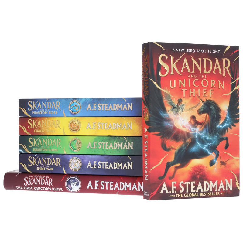 Skandar Series By A.F. Steadman 6 Books Collection Set - Ages 9-12 - Paperback/Hardback 9-14 Simon & Schuster