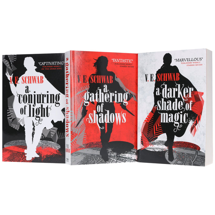 A Darker Shade Of Magic Trilogy 3 Books Box Set By V. E. Schwab - Fiction - Paperback Fiction Titan Books Ltd