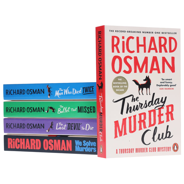 Thursday Murder Club & We Solve Murders Series by Richard Osman 5 Books Collection Set - Fiction - Paperback Fiction Penguin Random House