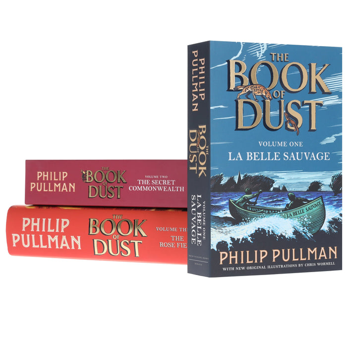 The Book of Dust (Vol 1-3) (His Dark Materials) by Philip Pullman Illustrated 3 Books Collection Set - Ages 12-17 - Paperback/Hardback Fiction Penguin Random House