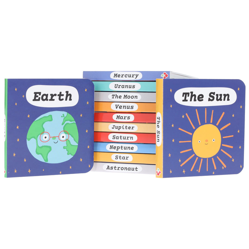 A Case of Space 12 Mini Books Collection Box Set - Ages 0-5 - Board Book 0-5 Sweet Cherry Publishing