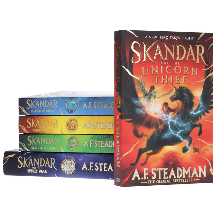 Skandar Series By A.F. Steadman 5 Books Collection Set - Ages 9-12 - Paperback/Hardback 9-14 Simon & Schuster