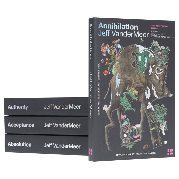 Southern Reach Series by Jeff VanderMeer (10th Anniversary Edition) 4 Books Collection Set - Fiction - Paperback Fiction HarperCollins Publishers