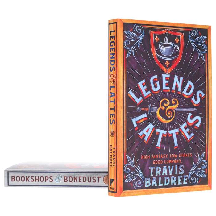 Legends & Lattes Series by Travis Baldree 2 Books Collection Set - Fiction - Paperback Fiction Macmillan