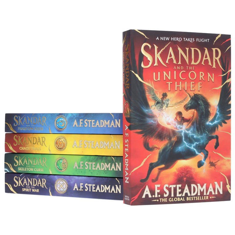 Skandar Series By A.F. Steadman 5 Books Collection Set - Ages 9-12 - Paperback 9-14 Simon & Schuster