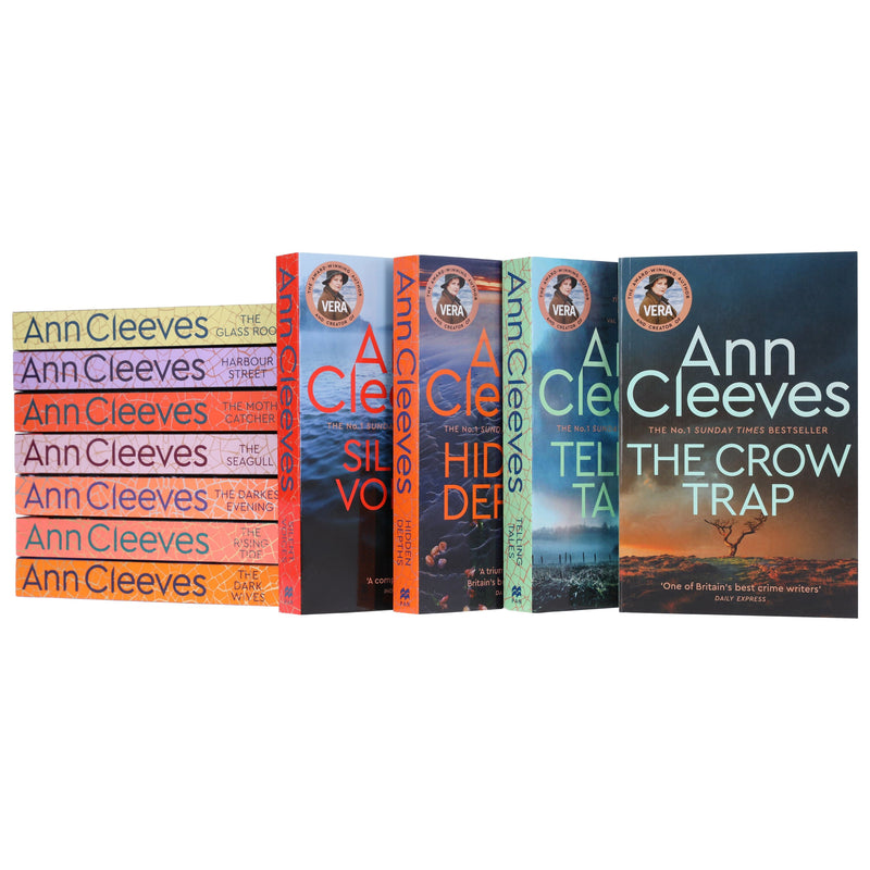Vera Stanhope Series (Book 1-11) by Ann Cleeves 11 Books Collection Set - Fiction - Paperback Fiction Pan Macmillan