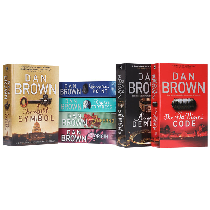 Robert Langdon by Dan Brown: 7 Books Collection Set - Fiction - Paperback Fiction Penguin Random House