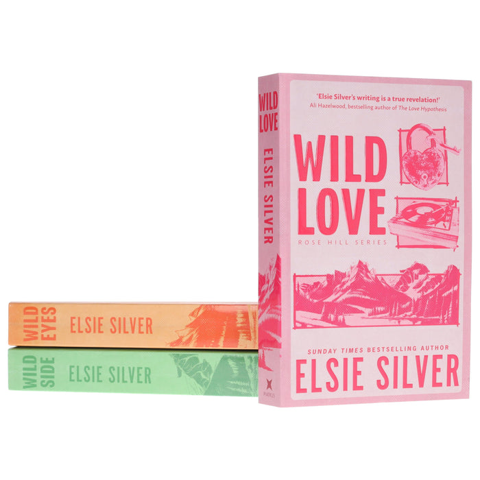 Rose Hill Series By Elsie Silver (Wild Love, Wild Eyes & Wild Side) 3 Books Collection Set - Fiction - Paperback Fiction Hachette
