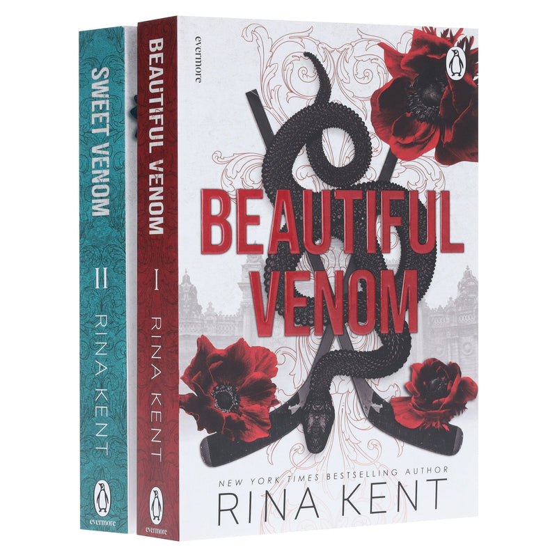 Vipers Series (Beautiful Venom & Sweet Venom) by Rina Kent 2 Books Collection Set - Dark Romance Fiction - Paperback Fiction Penguin Random House