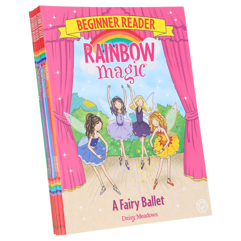Rainbow Magic Beginner Readers by Daisy Meadows 8 Books Collection Set - Ages -3-8 - Paperback 5-7 Orchard Books