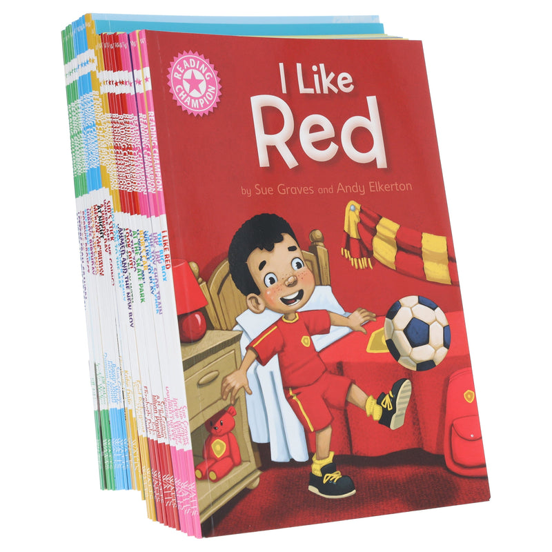 Reading Champions for New Readers 30 Books Set Level 1 to 5 (Beginners Collection Series 1) - Ages 0-5- Paperback 0-5 The Watts Publishing Group