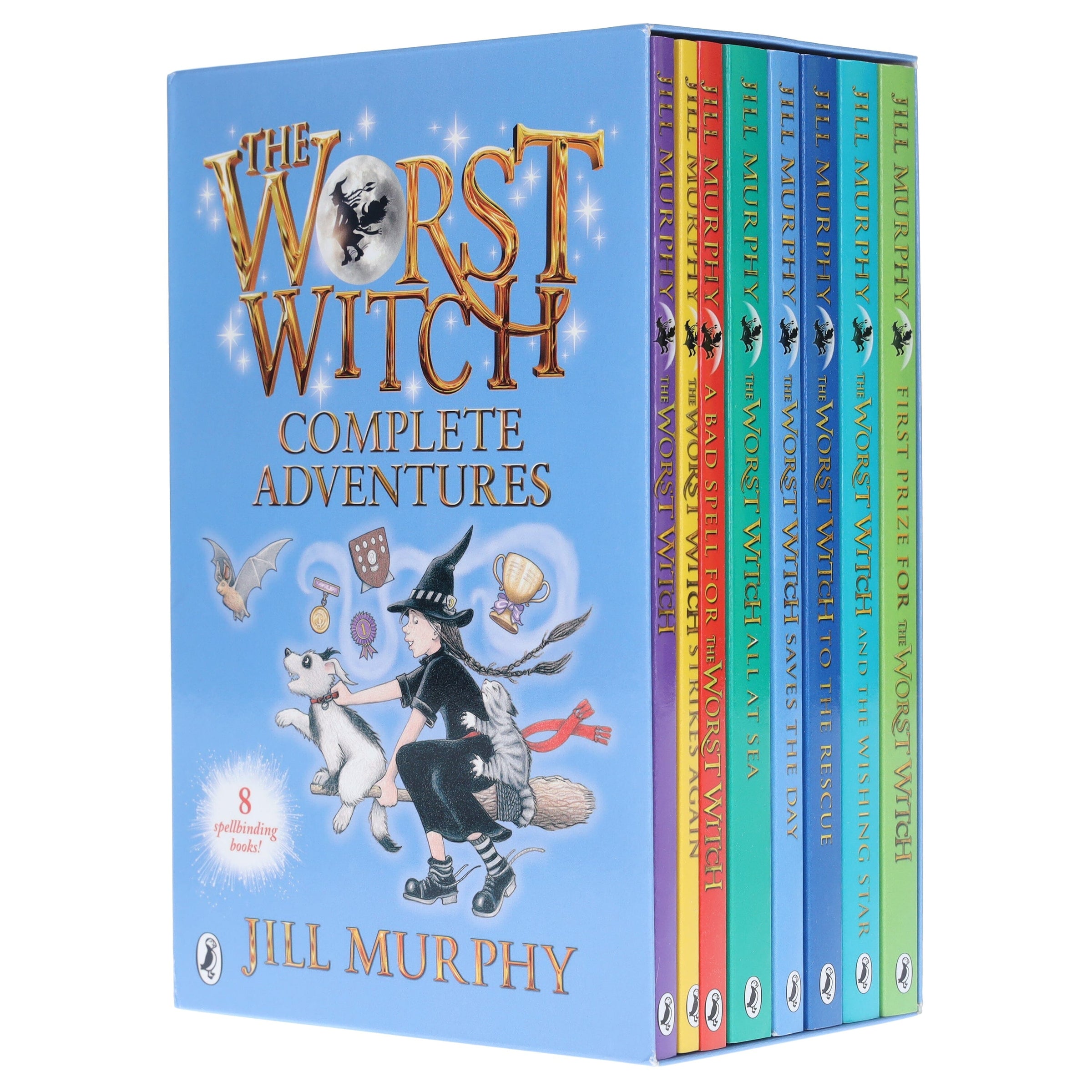 Worst Witch Series By Jill Murphy: Complete 8 Books Collection Box Set ...