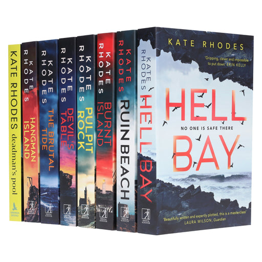 Isles of Scilly Mysteries By Kate Rhodes 8 Books Collection Set - Fiction - Paperback Fiction Simon & Schuster