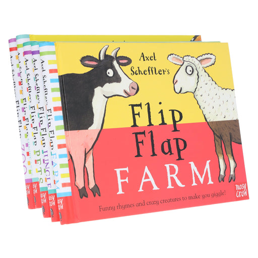 Axel Scheffler's Flip Flap Series (Set 1) 5 Books Collection Set - Ages 2+ - Hardback 0-5 Nosy Crow Ltd