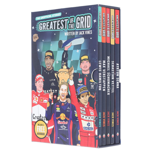 Greatest of the Grid: The Unofficial Stories by Jack Vines 5 Books Collection Box Set - Ages 7-9 - Paperback (Includes Free Audiobooks) 7-9 Sweet Cherry Publishing