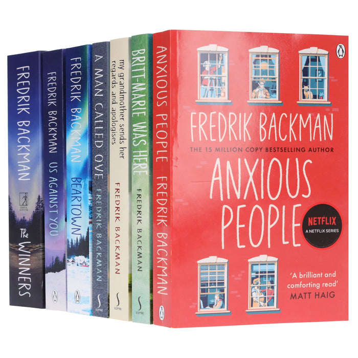 Fredrik Backman 7 Books Collection Set - Fiction - Paperback Fiction Simon & Schuster