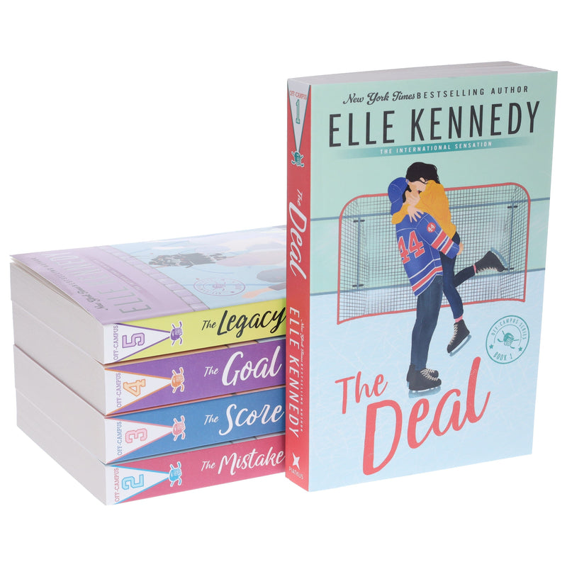 Off-Campus Series By Elle Kennedy 5 Books Collection Set - Fiction - Paperback B2D DEALS Hachette